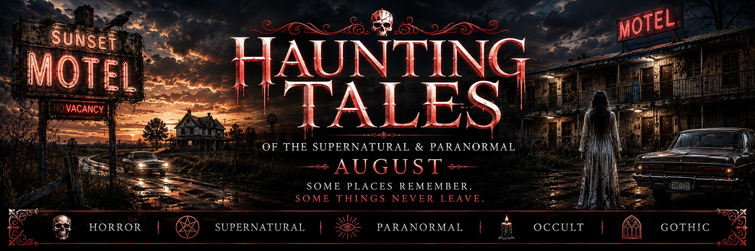 Banner for the Haunting Tales of the Supernatural and Paranormal group promotion.